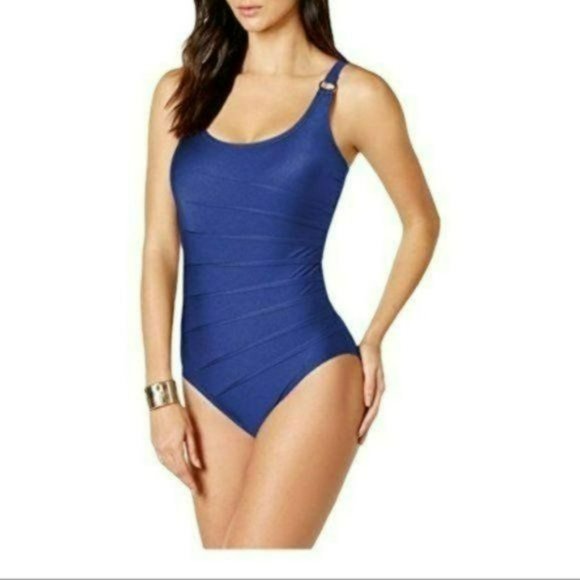 Calvin Klein Other - Calvin Klein Starburst Swim Suit Atlantis Blue, 6